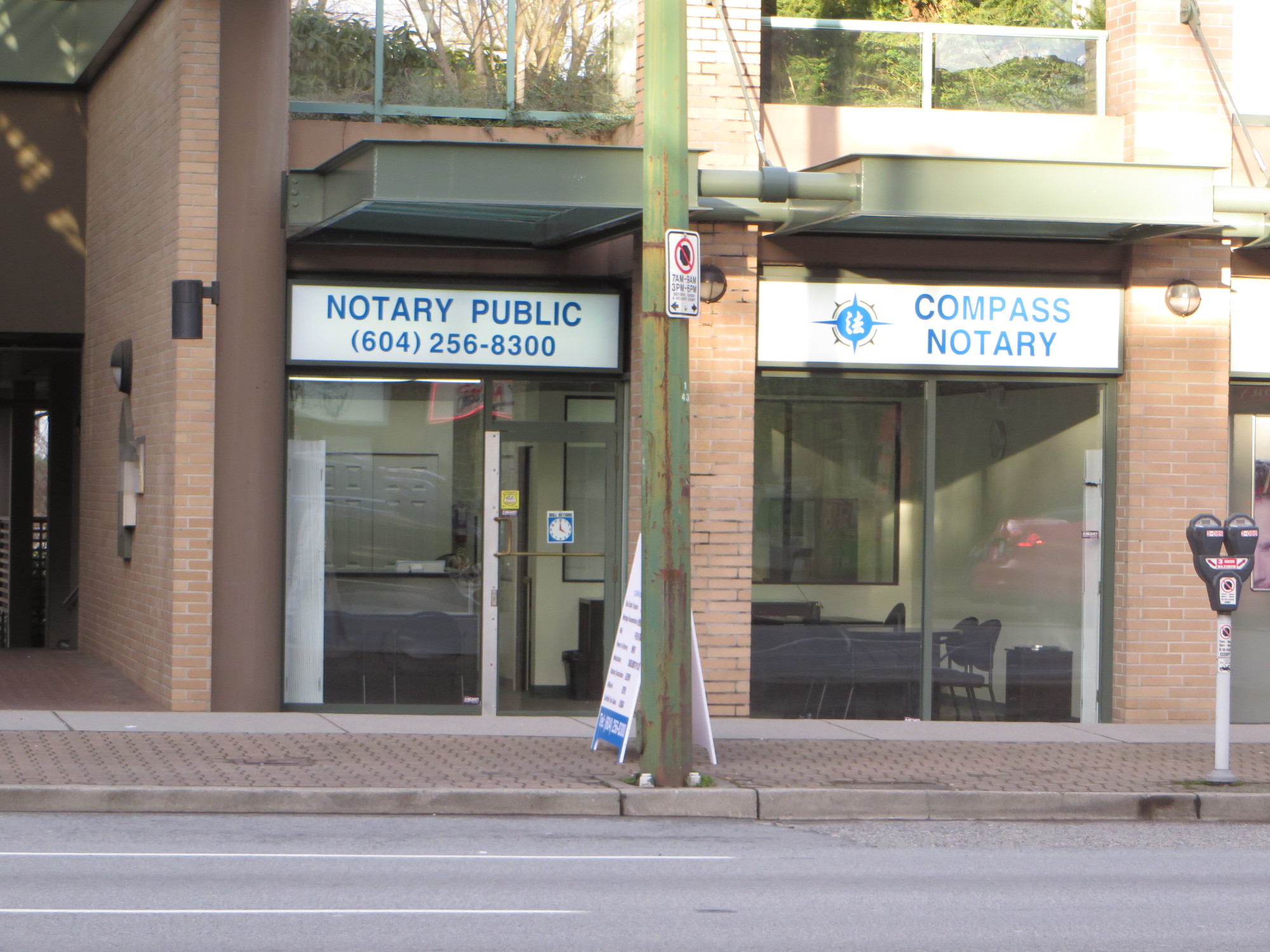 Compass Notary store front location